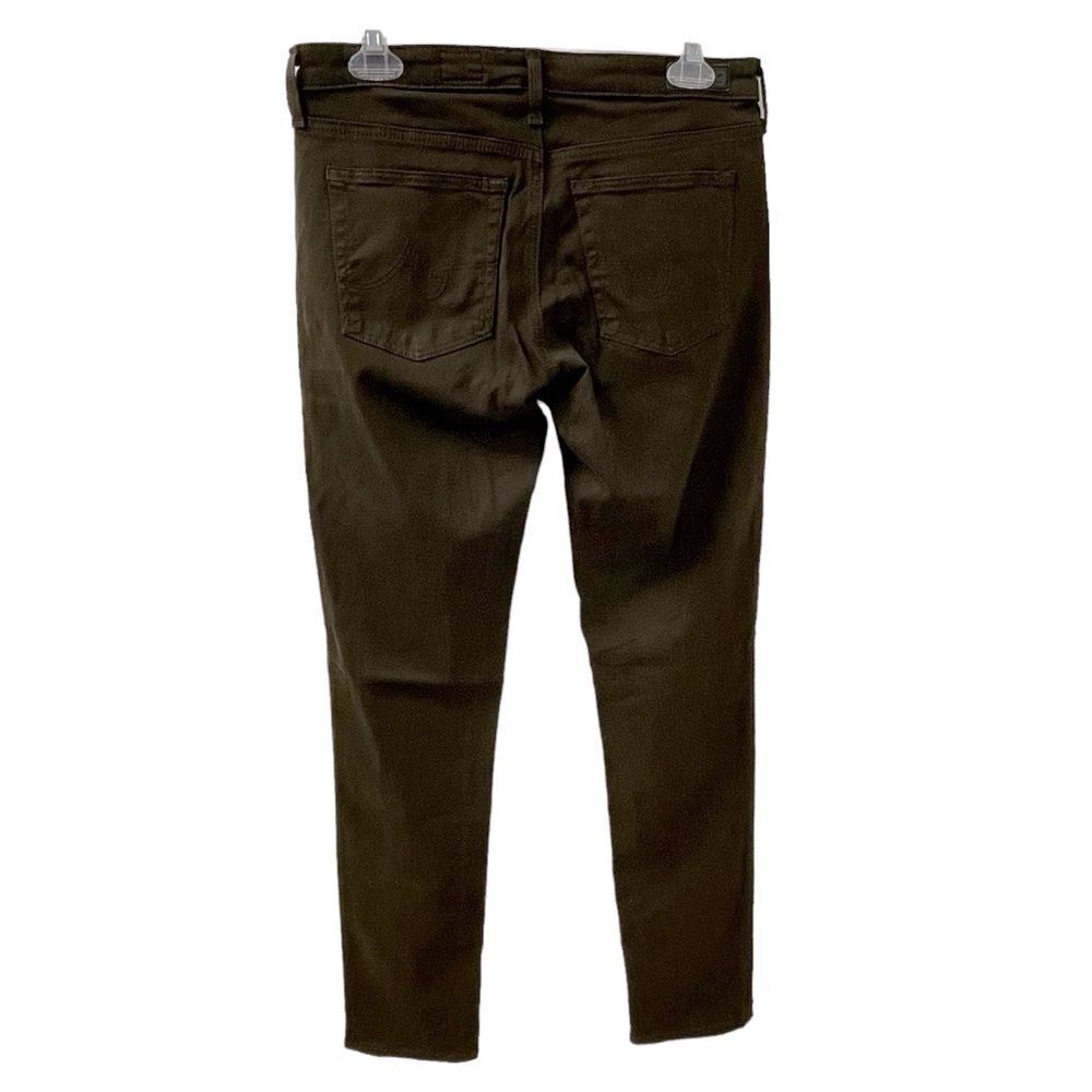 AG Adriano Goldschmied The Prima Cigarette Leg Jeans Dark Brown Women’s 28R - Picture 2 of 16